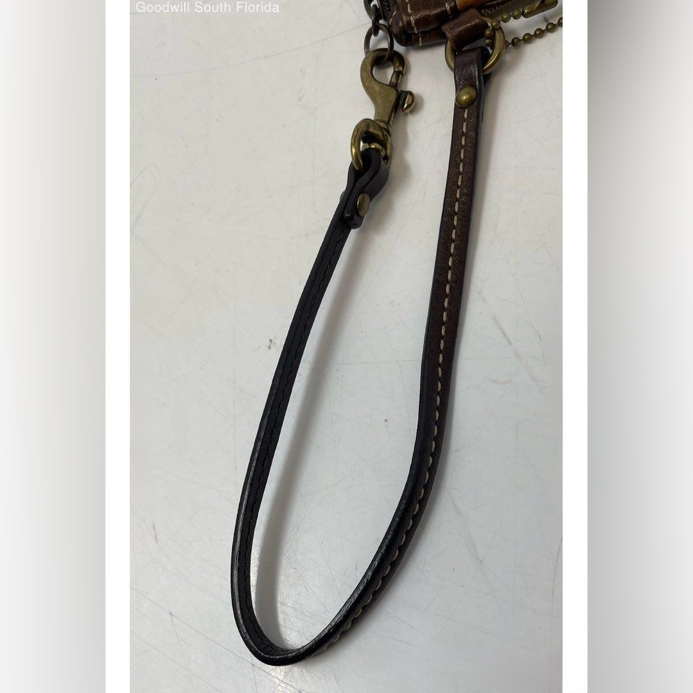 Coach Multicolor Patchwork Wristlet - image 5